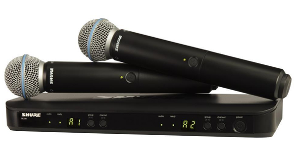 Радиосистема Shure blx288e\b58 k3e для караоке