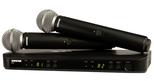 Радиосистема Shure blx288e\sm58 k3 для караоке
